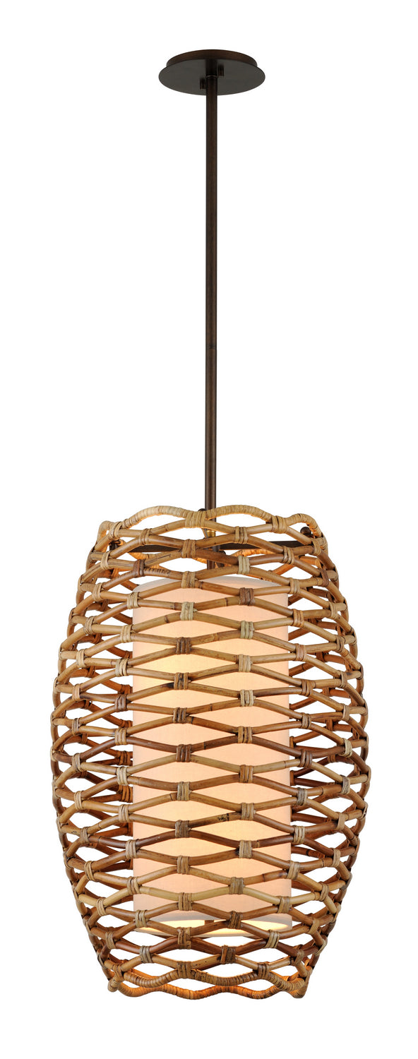 Troy Lighting - F6746-TBZ - Six Light Pendant - Balboa - Bronze