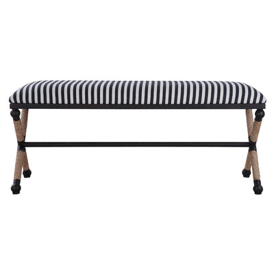 Uttermost - 23527 - Bench - Braddock - Cream