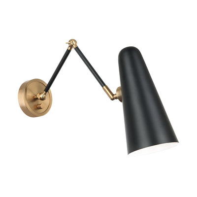 Matteo Lighting - S05221BK - One Light Wall Sconce - Blink - Black