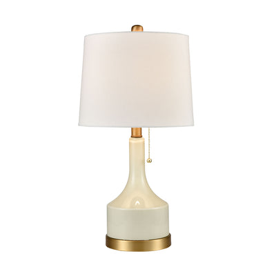 ELK Home - D4312 - One Light Table Lamp - Smallbut Strong - Cream