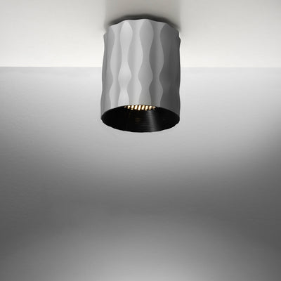 Artemide-Fiamma-1988018A-Fiamma Ceiling Light-Anodized Grey