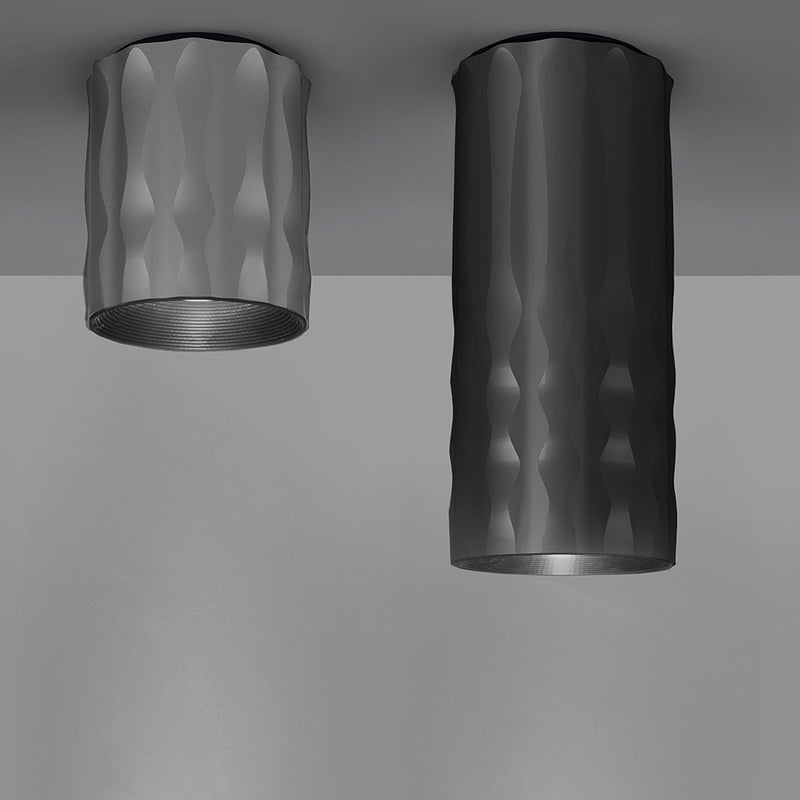 Artemide-Fiamma-1989028A-Fiamma Ceiling Light-Anodized Black