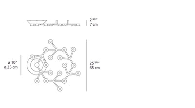 Artemide-LED Net-1594058A-LED Net Circle Ceiling Light-White