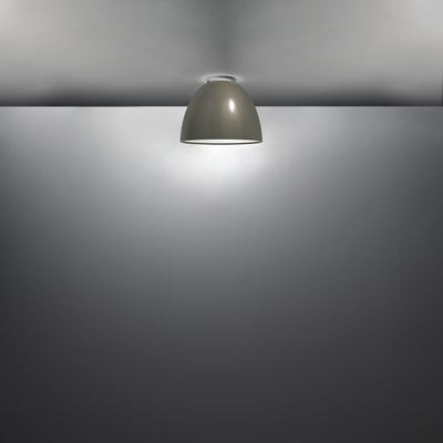 Artemide-Nur-A246698-Nur Gloss Mini Ceiling Light-Gloss Grey