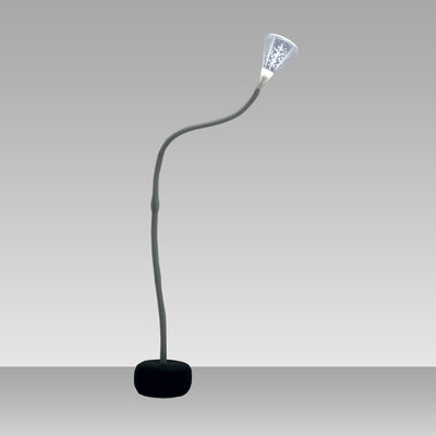 Artemide-Pipe-0670W15A-Pipe Floor Lamp-Anodized Grey