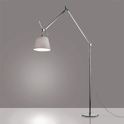 Artemide-Tolomeo-TLM0103-Tolomeo Mega Floor Lamp-Aluminum/Silver Fiber