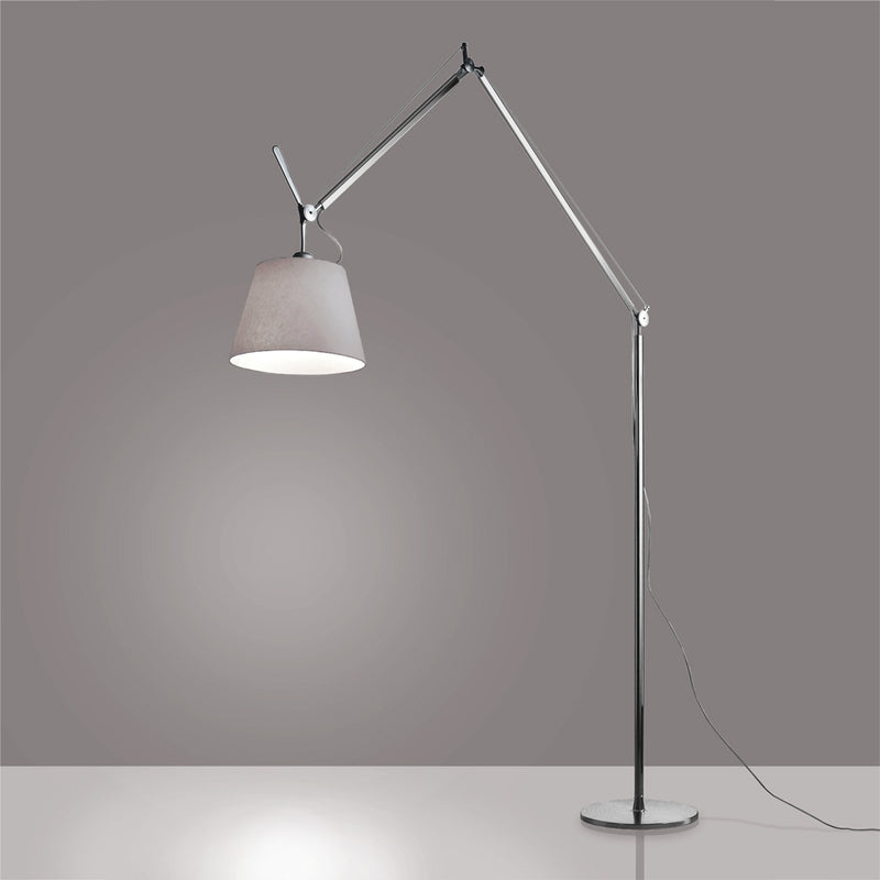 Artemide-Tolomeo-TLM0104-Tolomeo Mega Floor Lamp-Aluminum/Silver Fiber