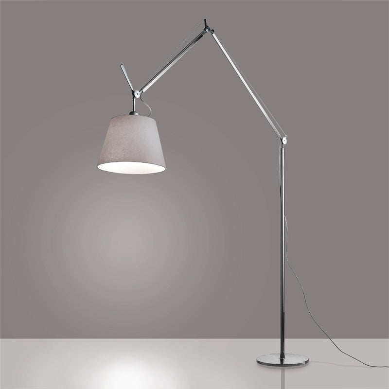 Artemide-Tolomeo-TLM0105-Tolomeo Mega Floor Lamp-Aluminum/Silver Fiber