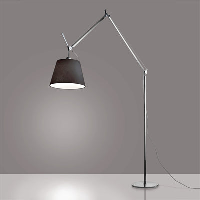 Artemide-Tolomeo-TLM0111-Tolomeo Mega Floor Lamp-Black/Aluminum