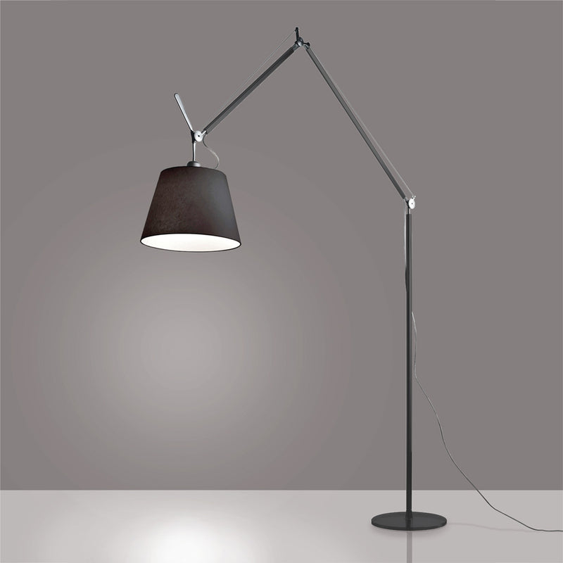 Artemide-Tolomeo-TLM2108-Tolomeo Mega LED Floor Lamp-Black