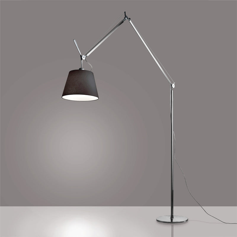 Artemide-Tolomeo-TLM2109-Tolomeo Mega LED Floor Lamp-Black /Aluminum