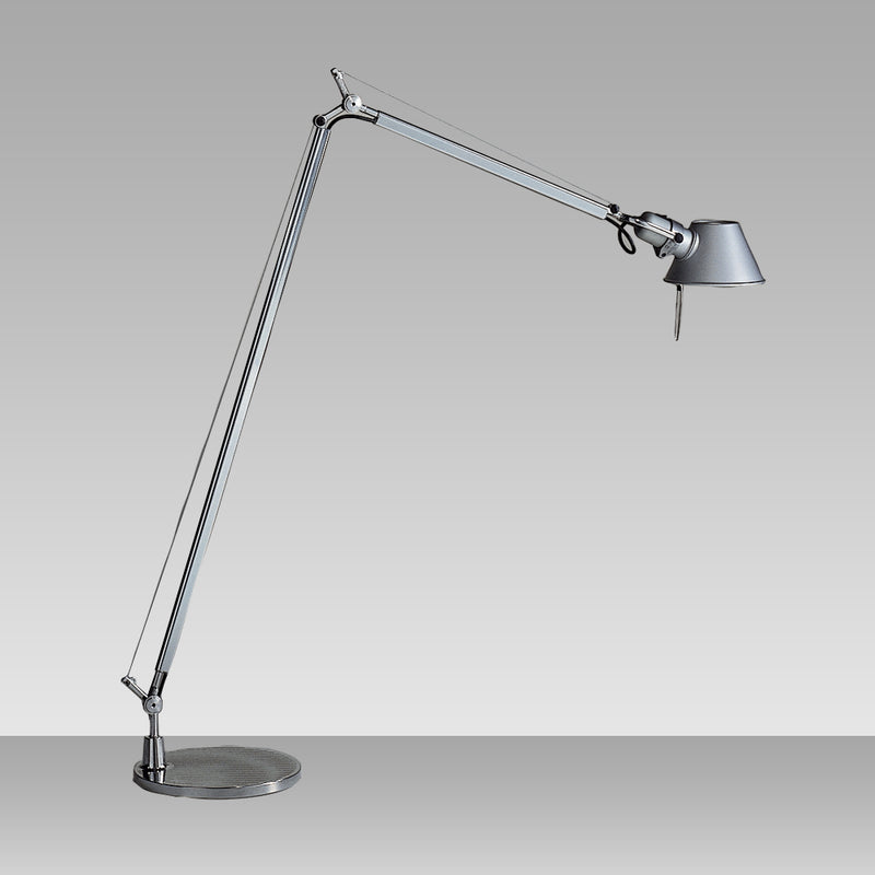 Artemide-Tolomeo-TLR0100-Tolomeo Reading Floor Lamp-Aluminum