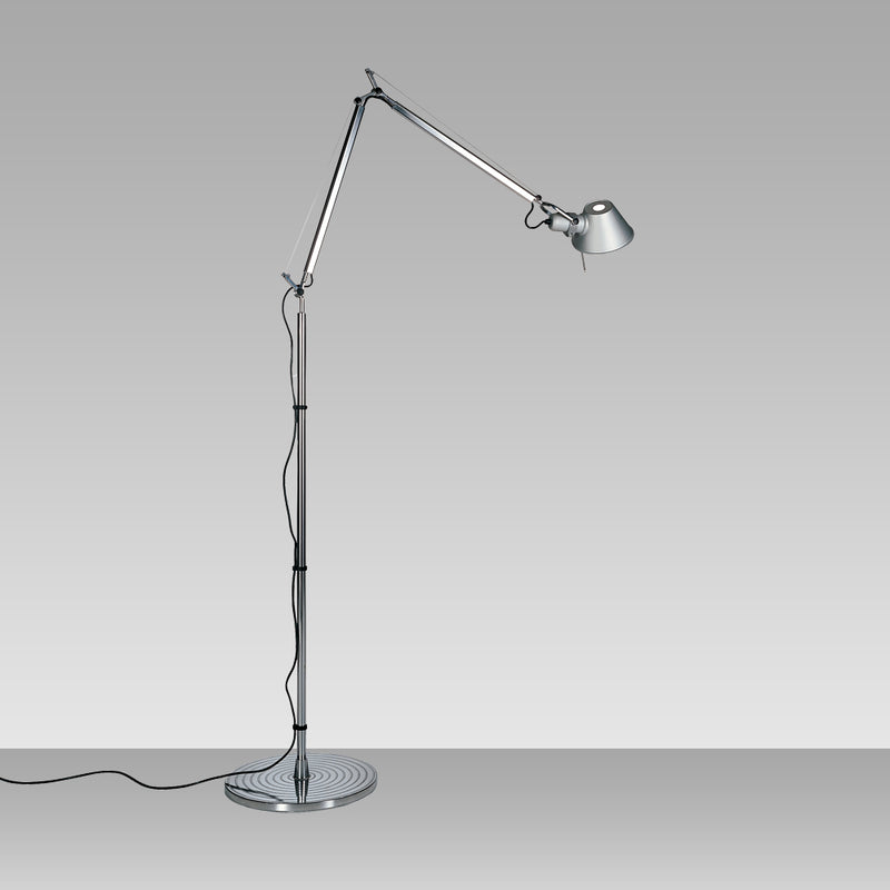 Artemide-Tolomeo-TOL0102-Tolomeo Classic LED Floor Lamp-Aluminum