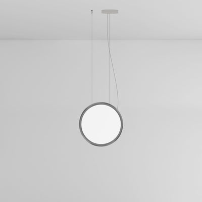Artemide-Discovery-1992018A-Discovery Vertical Suspension-Polished Aluminum