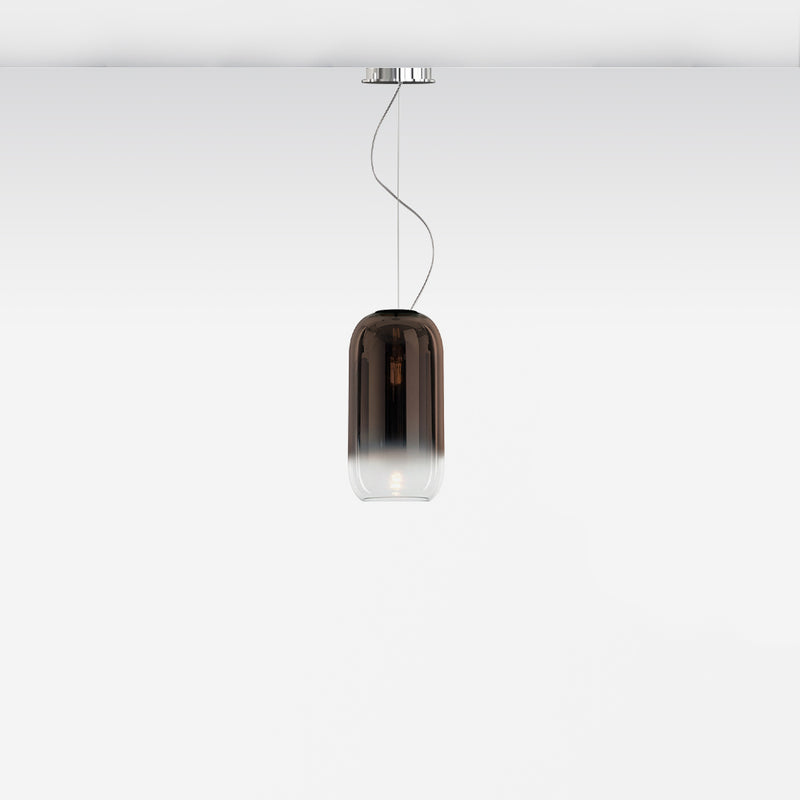 Artemide-Gople-1406068A-Gople Mini Suspension-Bronze