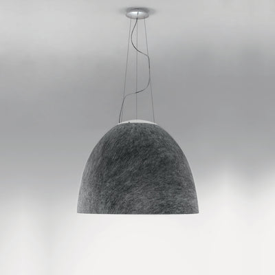 Artemide-Nur-A243708-Nur 1618 Acoustic LED Suspension-Dark Grey
