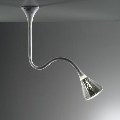 Artemide-Pipe-0672W18A-Pipe Pendant-Anodized Grey