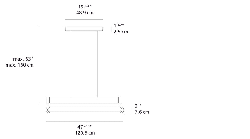 Artemide-Talo-1924128A-Talo LED Suspension-Silver