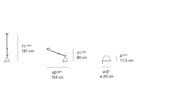 Artemide-Tolomeo-TOL1020-Tolomeo Off Center Suspension-Aluminum/Polished Aluminum