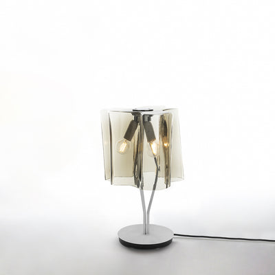 Artemide-Logico-0700015A-Logico Table Lamp-Grey Smoke