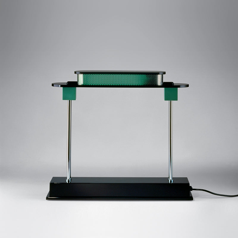 Artemide-Pausania-1081010A-Pausania Table Lamp-Black/Green