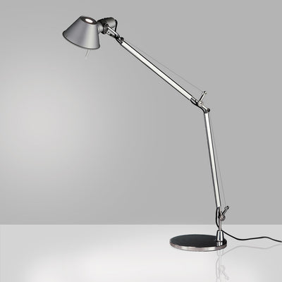Artemide-Tolomeo-TOL0000-Tolomeo 9 Inch Classic Table Lamp-Aluminum