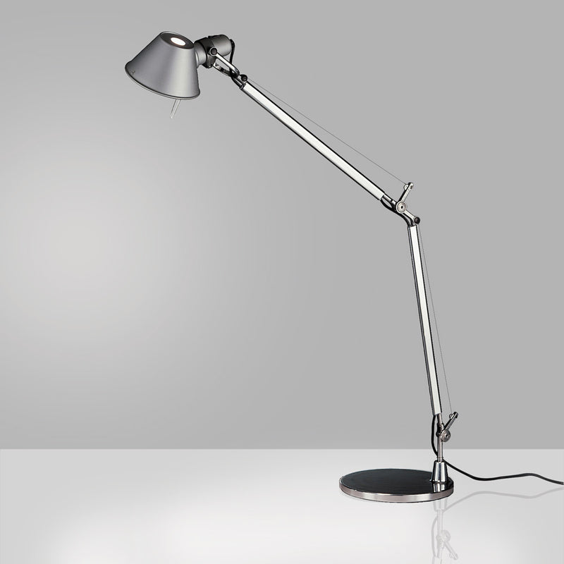 Artemide-Tolomeo-TOL0005-Tolomeo 9 Inch Classic Table Lamp-Aluminum