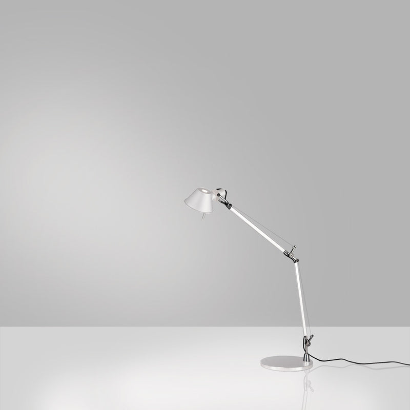 Artemide-Tolomeo-TOL0047-Tolomeo Mini Table Lamp-White (Diffuser & Body)Aluminum (Base)