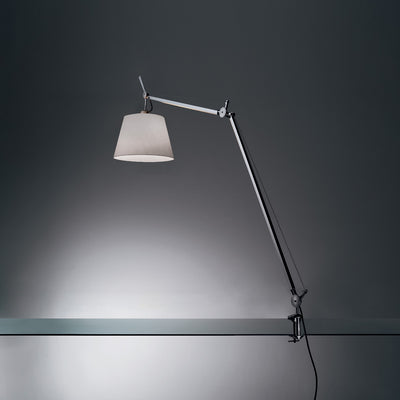 Artemide-Tolomeo-TLS0008-Tolomeo Table Lamp With Shade-Aluminum/Silver Fiber