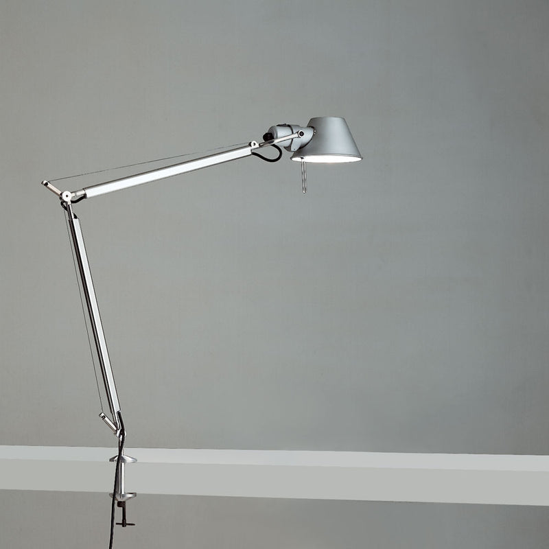 Artemide-Tolomeo-TOL0015-Tolomeo 9 Inch Classic Table Lamp-Aluminum