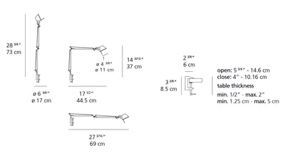 Artemide-Tolomeo-TOL0091-Tolomeo Micro LED Table Lamp-Aluminum