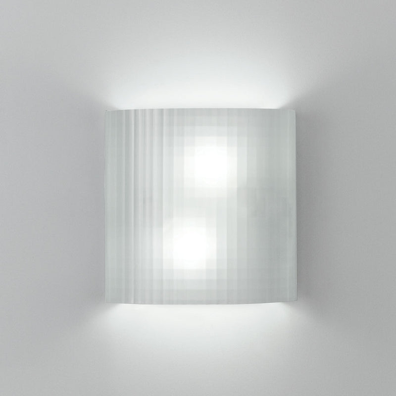 Artemide-Facet-RD513100-Facet Wall Light-Grid Glass