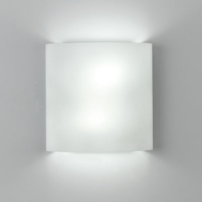 Artemide-Facet-RD513101-Facet Wall Light-White Glass