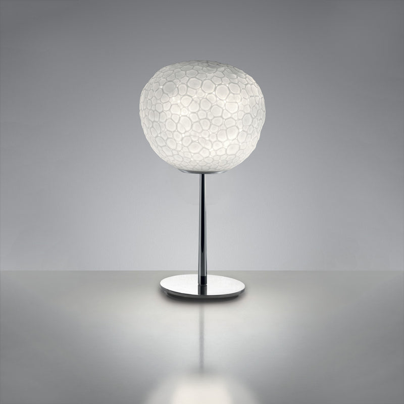 Artemide-Meteorite-1705015A-Meteorite Table Lamp with Stem-Chrome