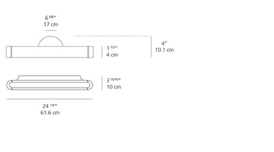 Artemide-Talo-1914068A-Talo LED Wall Light-Satin Copper