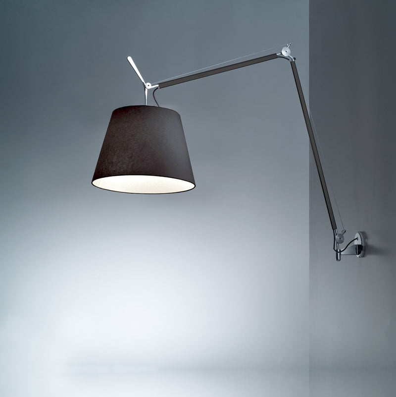 Artemide-Tolomeo-TLM1107-Tolomeo Mega Wall Lamp-Black