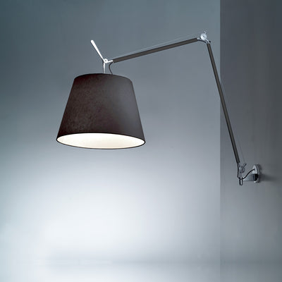 Artemide-Tolomeo-TLM1108-Tolomeo Mega Wall Lamp-Black