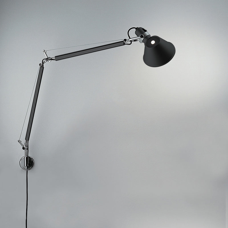 Artemide-Tolomeo-TOL1102-Tolomeo Classic Wall Light-Black