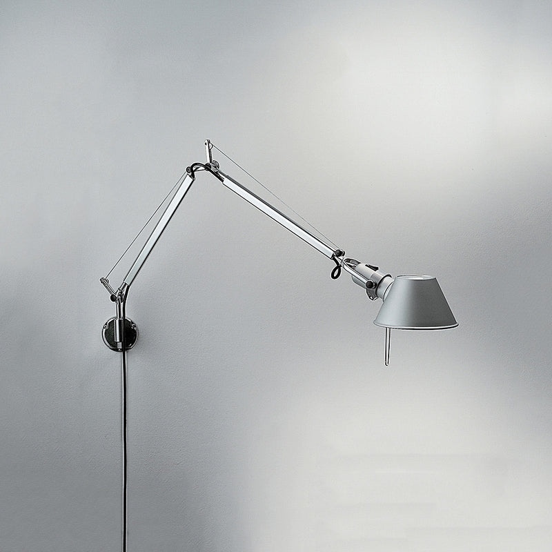 Artemide-Tolomeo-TOL1120-Tolomeo Classic Mini Wall Light-Aluminum