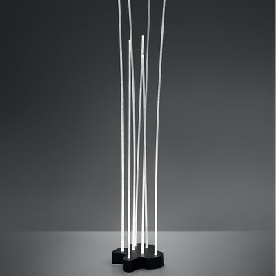 Artemide-Reeds-T087508-Reeds Outdoor LED Single Floor Lamp-Anthracite Grey