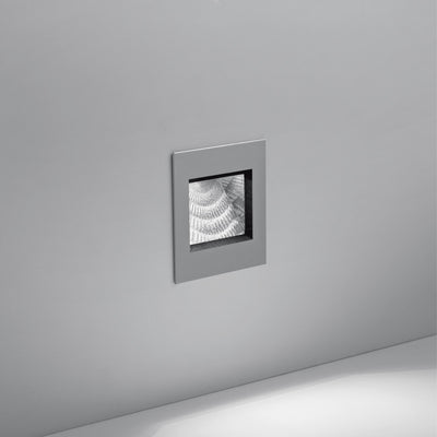 Artemide-Aria-AJ100125-Aria Mini Recessed Outdoor LED Wall Light-Grey