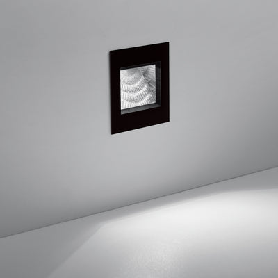 Artemide-Aria-AJ100045-Aria Mini Recessed Outdoor LED Wall Light-Black