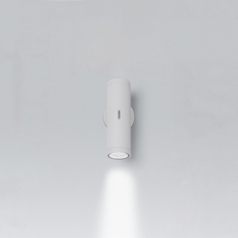 Artemide-Calumet-T41911NN08-Calumet Outdoor Single Wall Light-White