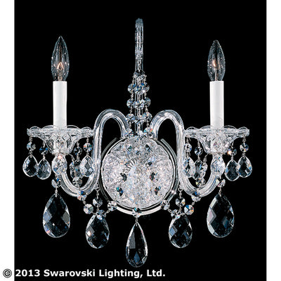 Schonbek - 2991-40H - Two Light Wall Sconce - Sterling - Silver