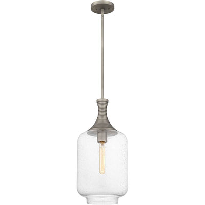 Quoizel - QPP6197AN - One Light Pendant - Langley - Antique Nickel