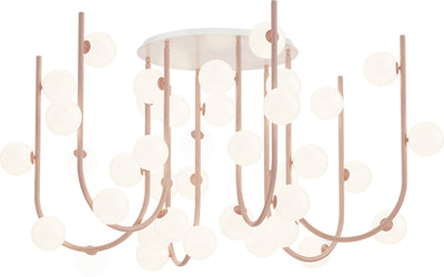 Contour Flush Mount Chandelier