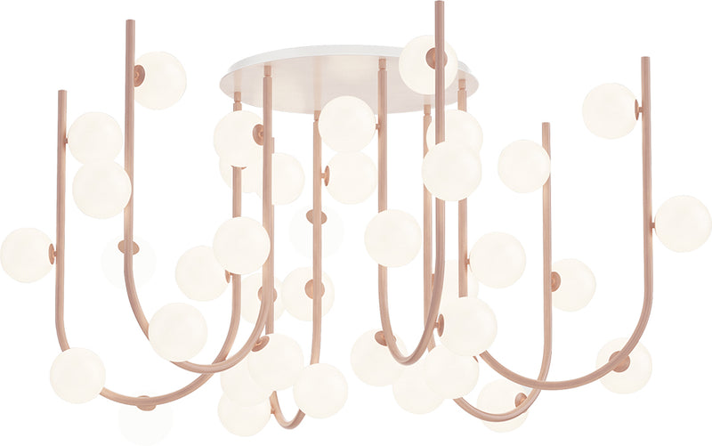 Contour Flush Mount Chandelier