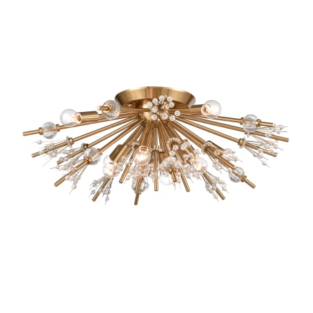 Starburst Semi Flush Mount