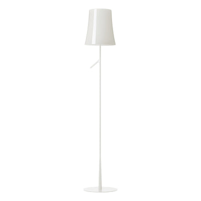 Foscarini - 221004L-10 - Birdie Lettura Floor Lamp - Birdie - White
