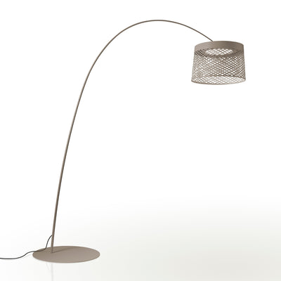 Foscarini - 290003-25U - Twiggy Grid LED Outdoor Floor Lamp - Twiggy - Greige